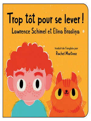 cover image of Trop tôt pour se lever!